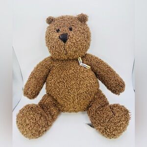 Baby Gap Dark Brown Brannan Teddy Bear Plush Stuffed Animal 10" Sitting 94105
